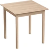 Valgomojo stalas kvadratinis, baltas, 75 x 75 x 76 cm
