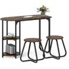 Valgomojo stalo rinkinys 110 x 45 x 78 cm 2 vnt.
