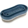 Cleaning brush with fluid dispenser