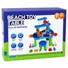 Lean Toys Vandens žaidimų stalas su kelių lygių vandens trasa ir kėdute, 61 × 63 cm