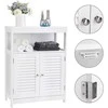 Songmics Vasagle Badezimmerschrank mit offenem Fach