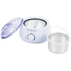 Wax warmer for soft and hard wax in a can - Body depilator