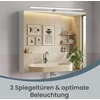 Songmics Veidrodinė spintelė 15 x 60 x 55 cm