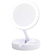 Lean Veidrodis su LED, 10x didinimas, baltas