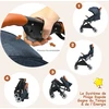 Vežimėlis mėlynas/pilkas/smėlinis