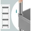 Vežimėlis SONGMICS 40x12,5x86 cm