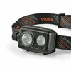 Videx Priekinis žibintas su jutikliu LED įkraunamas 10W + 3W, su rankiniu būdu reguliuojamu šviesos jungikliu ir valdomas rankos judesiu