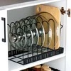 WMF Vilde metalinis juodas stovas 2 viename 47x21x38 cm