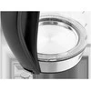 TEESA elektrinis virdulys, stiklas + inox, 2000 W, juodas, 1.7 l