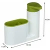 Kitchen dispenser organiser soap liquid sponge