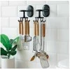 Kitchen hanger rotary utensil holder hook