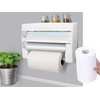4in1 kitchen organizer for foil and paper