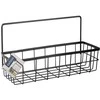 Orion Virtuvės lentyna RADKA 30x10,5x17cm metalinė juoda
