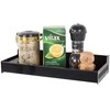 Wall-mounted kitchen shelf for spices