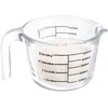 Virtuvinės svarstyklės Orion Stiklinis Matuoklis 500 ml - Ergonomiškas ir temperatūrai atsparus