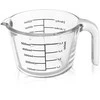 Virtuvinės svarstyklės Orion Stiklinis Matuoklis 500 ml - Ergonomiškas ir temperatūrai atsparus