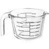 Virtuvinės svarstyklės Orion Stiklinis Matuoklis 500 ml - Ergonomiškas ir temperatūrai atsparus