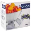Virtuvinės svarstyklės Orion Elektroninė virtuvinė svarstyklė 5kg su plienine miska