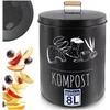Excellent Housware Virtuvinis kompostavimo indas su filtru 8 l