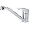 Kitchen mixer tap chrome long