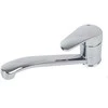 Kitchen mixer tap chrome long