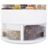 Rotating organiser for kitchen drawer container