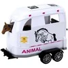 Lean Toys Visureigis su arklio priekaba, šviesos ir garsai, 40 cm