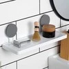 Bathroom Solutions Dušo lentyna 32x11,5x12 cm - Balta - Su siurbimo taurėmis