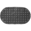 Bathroom Solutions Orion Neslystantis vonios kilimėlis 68x37 cm pilkas