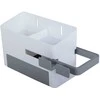 Bathroom organiser bin dryer holder