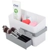 Bathroom organiser bin dryer holder