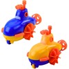 Lean Toys Vonios žaislas povandeninis laivas, mechaninis