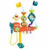 Lean Toys Vonios žaislas su ratais ir puodeliais