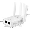 Maršrutizatorius WiFi signalo stiprintuvas 300 Mb/s su WPS