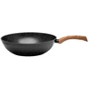 Wok keptuvė su granitine danga, juoda, Ø 32 cm