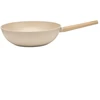Wok keptuvė su keramine danga, smėlio spalvos, Ø 30 cm