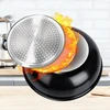 Wok keptuvė su PFLUON GRANIT danga, juoda, 26 cm
