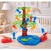 Lean Toys Žaidimas Jumping Monkeys medyje su ežeru ir krokodilu