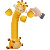 Lean Toys Žaidimas vaikams Giraffe - puodelių dėliojimas
