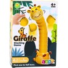 Lean Toys Žaidimas vaikams Giraffe - puodelių dėliojimas