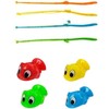 Lean Toys Žaidimas vaikams - žvejyba su besisukančiu stalu