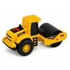 Lean Toys Žaislinis kelio volas 1:32 mastelio su šviesos ir garso efektais, geltonas ir juodas, 16 × 8 × 7 cm