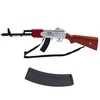 Lean Toys Žaislinis šautuvas su diržu, 65 cm