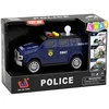 Lean Toys Žaislinis SWAT automobilis su šviesos ir garso efektais, tamsiai mėlynas, 15 × 6,5 × 6,5 cm