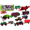 Žemės ūkio transporto priemonių rinkinys Lean Toys