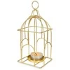 Home Styling Collection Žibintas Žvakidė 25 cm Auksinis Metalas