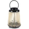 Home Styling Collection Žibintas žvakidė Bambukinis 33 cm