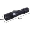Žibintuvėlis Bailong W556 su CREE XM-L T6 dioda ir USB įkrovimu