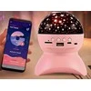 Žvaigždžių projektorius su LED apšvietimu ir Bluetooth garsiakalbiu