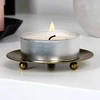 Lumarko Metalinė žvakidė 8,5 cm, auksinės spalvos